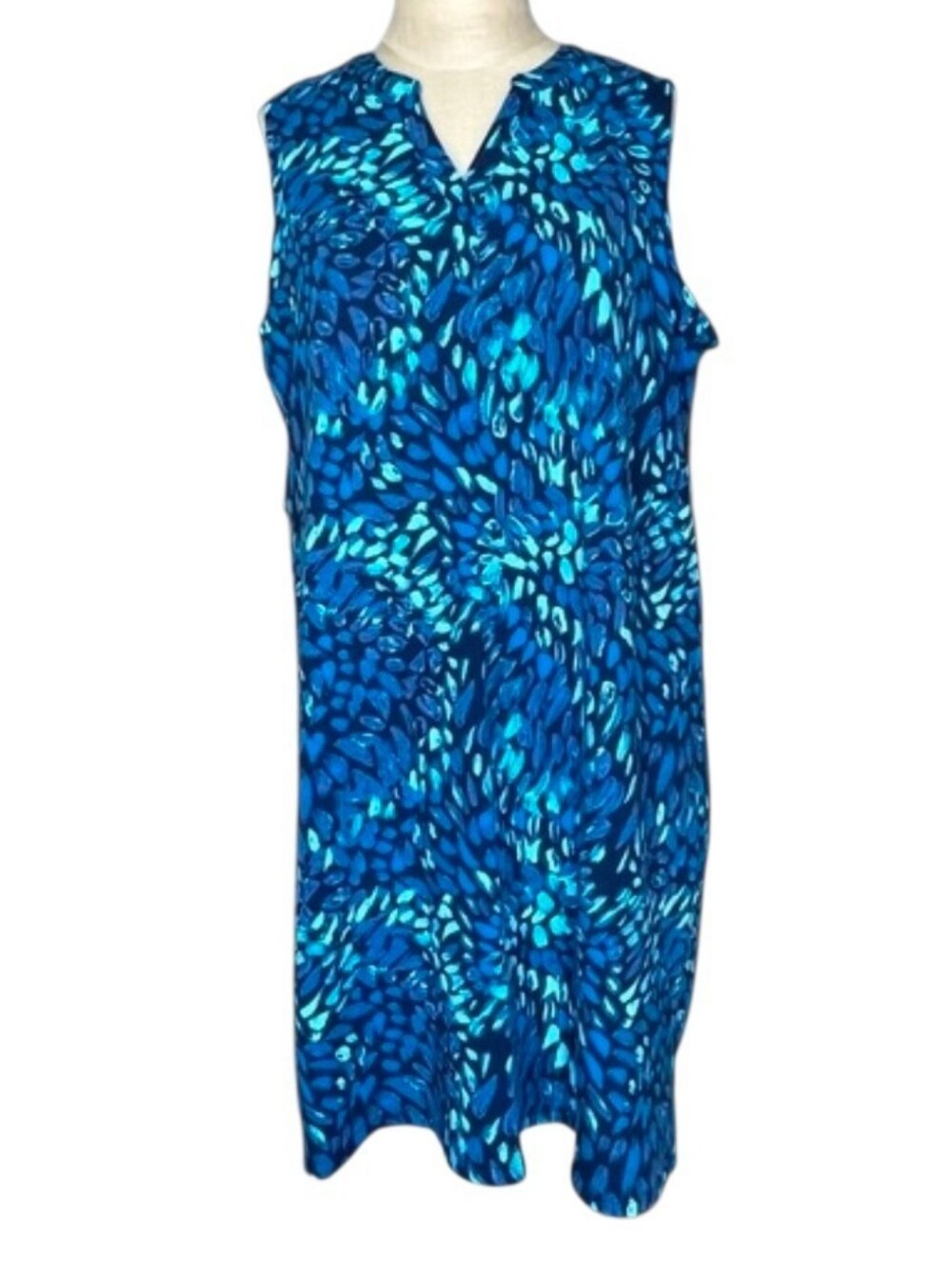 D&CO Sleeveless French Terry Dress Size L